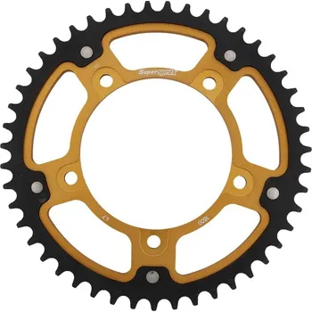 Řetězová sada pro motocykl Řetězová rozeta SUPERSPROX STEALTH RST-1800:47-GLD zlatá 47 zubů, 530