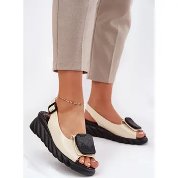 Dámské sandále Bota na klínech model 213003 Step in style 41