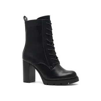 Dámské kozačky Polokozačky Clara Barson KLARISSA WS5881-10 Černá 36