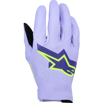 Moto rukavice Motokrosové rukavice SUPERTECH MX, ALPINESTARS (levandulová/fialová/žlutá) 2026