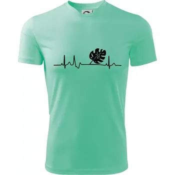 Chlapecké tričko EKG Monstera - Dětské triko sportovní (dresovina) - 146 cm/10 let ( Mátová )