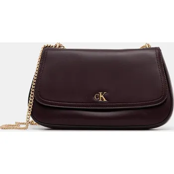 Kabelka Kabelka Calvin Klein LV04F3171G burgundské 93X, vel. ONE SIZE