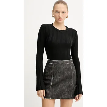 Pánský svetr Svetr z vlněné směsi Guess GEMMA W5YR13.Z3OT0 černá 99X, vel. M