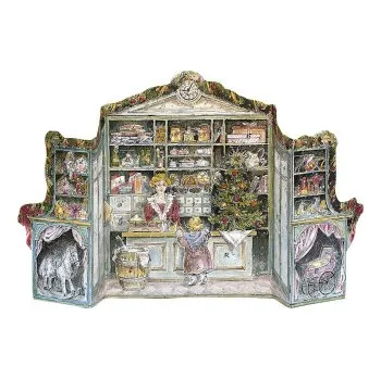 Kalendář Adventskalender "Kaufladen" (Barbara Köhler)(Kalendář)