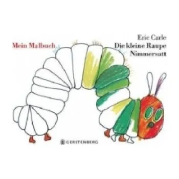 První čtění Die kleine Raupe Nimmersatt, Mein Malbuch (Eric Carle)(Brožovaná)