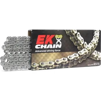 Řetězová sada pro motocykl QX-kroužkový řetěz OEM kvality EK 525 MVXZ 112 L chrom