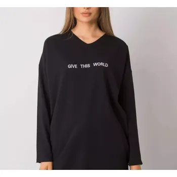 Dámská tunika Dámská tunika TU 7201 - FPrice černá S/M