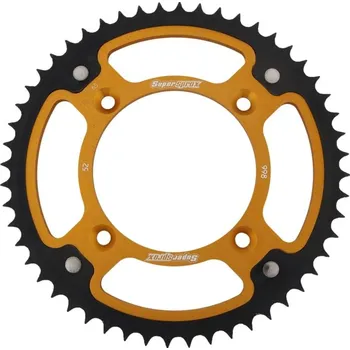 Řetězová sada pro motocykl Řetězová rozeta SUPERSPROX STEALTH RST-998:52-GLD zlatá 52 zubů, 428