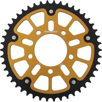 Řetězová sada pro motocykl Řetězová rozeta SUPERSPROX STEALTH RST-7091:46-GLD zlatá 46 zubů, 520