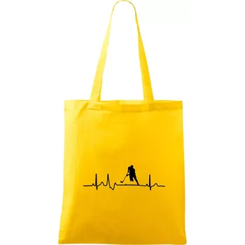 EKG floorball - Taška bavlněná - 42 x 38 cm ( Žlutá )