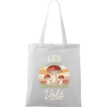 Les volá - Taška bavlněná - 42 x 38 cm ( Bílá )