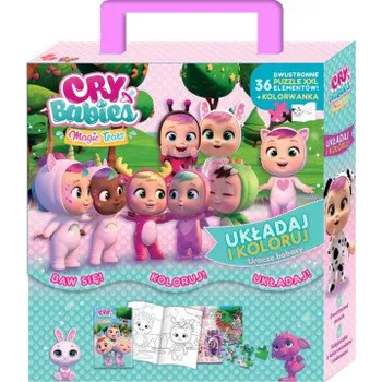 První čtění Cry Babies. Układaj i koloruj (Opracowanie zbiorowe)(Pevná)