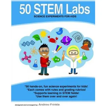 Cizojazyčná kniha 50 Stem Labs - Science Experiments for Kids (Andrew Frinkle)(Brožovaná)