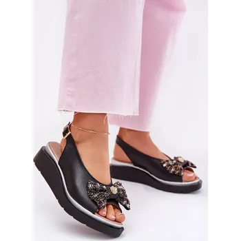 Dámské sandále Bota na klínech model 214997 Step in style 36