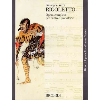 Český jazyk Rigoletto: Vocal Score (Giuseppe Verdi)(Brožovaná)