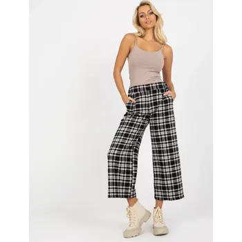 Dámské kalhoty Dámské kalhoty LK SP 509097 2.35P černá - Lakerta černá s bílou 36