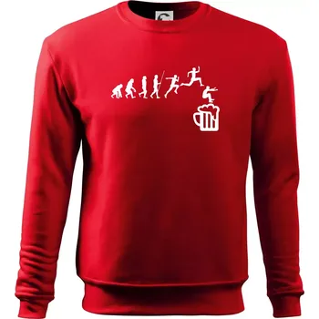 Evoluce pivo skok - Mikina Essential dětská - 158 cm/12 let ( Červená )