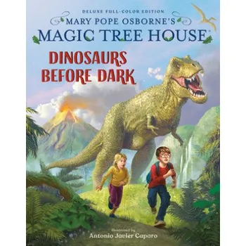Cizojazyčná kniha Magic Tree House Deluxe Edition: Dinosaurs Before Dark (Antonio Javier Caparo)(Pevná)