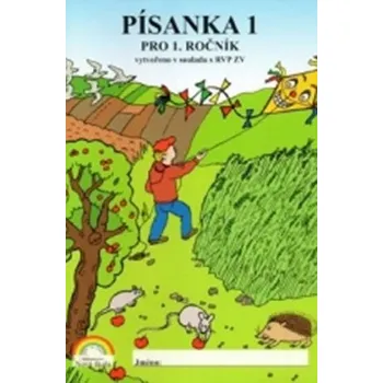 Český jazyk Písanka 1. ročník, 1. díl Duhová Řada (Brožovaná)