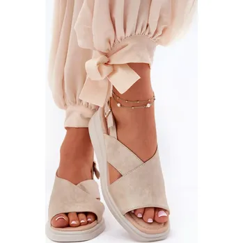 Dámské sandále Bota na klínech model 211942 Step in style 36