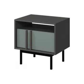 Ložnice Noční stolek Wektus WK13, Barva: antracit / aloes MIRJAN 5903211425165