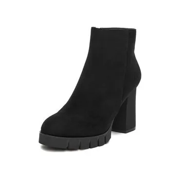 Dámské kozačky Polokozačky DeeZee HX16041A-139 Černá 39