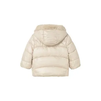 Dívčí oblečení Mayoral Zimní bunda 2435 Béžová Regular Fit 2Y
