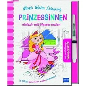 První čtění Magic Water Colouring - Prinzessinnen - Lisa Regan