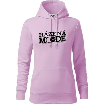 Dámská mikina Házená mode - Mikina dámská Cape s kapucí - XS ( Orchid )