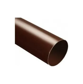 okap EVROmat Okapový svod HNĚDÝ RAL 8017 80 mm Délka 1 metr