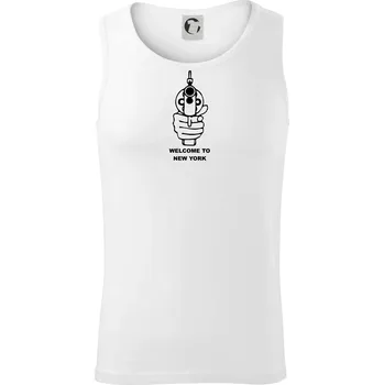Welcome to NYC - Tílko pánské Core - 2XL ( Bílá )