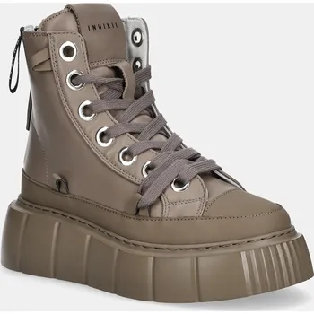 Pánské tenisky Kecky Inuikii Leather Matilda 1001.002.0042.163 hnědá 84X, EUR 38