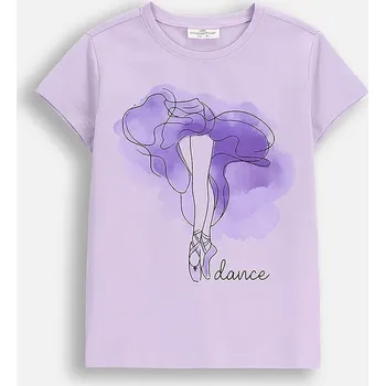 Dětské tričko Coccodrillo ZC5143207VGA fialová 04X, vel. 122