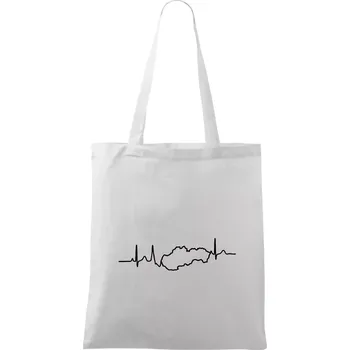 Nákupní taška EKG Slovensko - Taška bavlněná - 42 x 38 cm ( Bílá )