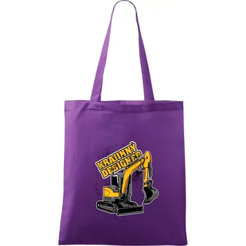 Krajinný designér - Taška bavlněná - 42 x 38 cm ( Fialová )
