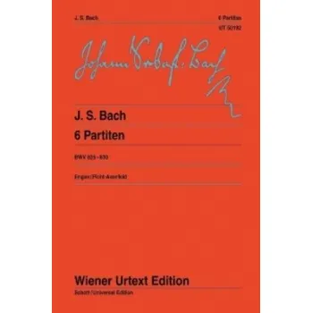 6 PARTITAS PIANO EXERCISES PART 1 BWV 82 (JOHANN SEBASTI BACH)(Brožovaná)