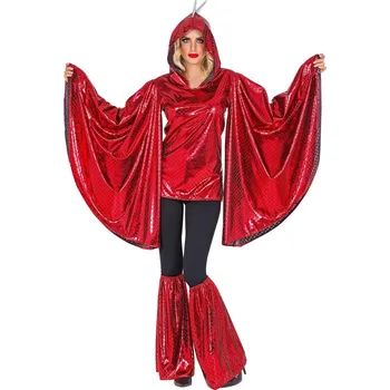 Karnevalový kostým Dámský kostým drak, červený - L/XL