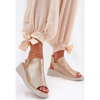 Dámské sandále Bota na klínech model 211946 Step in style 36