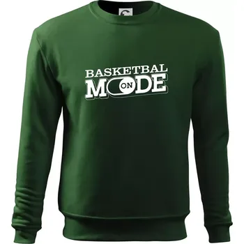 Chlapecké tričko Basketbal mode - Mikina Essential dětská - 158 cm/12 let ( Lahvově zelená )