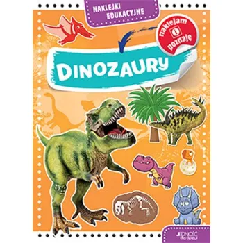 První čtění Dinozaury naklejki edukacyjne (Opracowanie Zbiorowe)(Brožovaná)