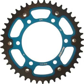 Řetězová sada pro motocykl Řetězová rozeta SUPERSPROX STEALTH RST-479:43-BLU modrá 43 zubů, 530