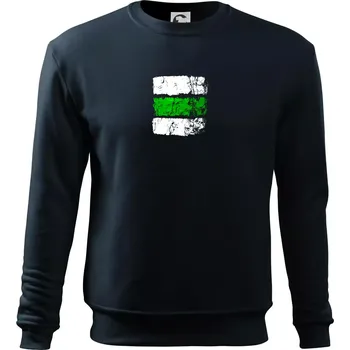 Pánská mikina Turistická značka - zelená - Mikina Essential pánská - S ( Námořní modrá (téměř černá) )