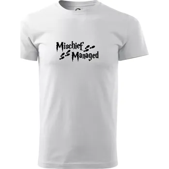 Harry - Mischief Managed - Triko extra velké (5-8XL) - 7XL ( Bílá )