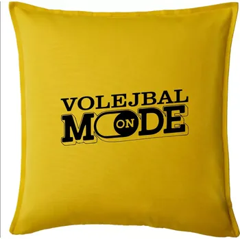 Polštář Volejbal mode - Polštář 50x50 - 50x50 - Pouze potah ( Žlutá )
