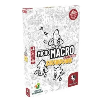 Desková hra MicroMacro: Crime City 4 - Showdown (Edition Spielwiese) (English Edition) (Hra)