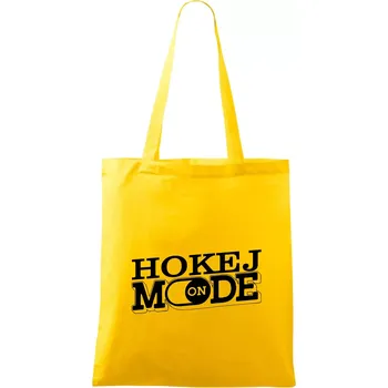 Hokej mode - Taška bavlněná - 42 x 38 cm ( Žlutá )
