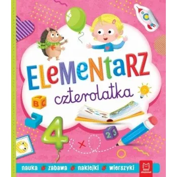 Cizojazyčná kniha Elementarz czterolatka. Nauka. Zabawa. Naklejki (Agnieszka Bator)(Brožovaná)
