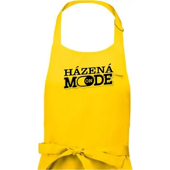 Kuchyňská zástěra Házená mode - Pánská zástěra na vaření - Univerzální velikost ( Žlutá )