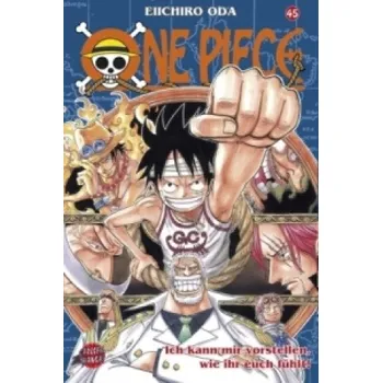 One Piece 45 (Eiichiro Oda,Dorothea Überall)(Brožovaná)