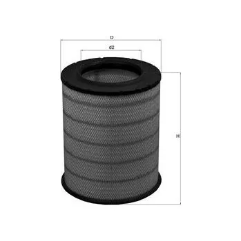 Vzduchový filtr Vzduchový filtr MAHLE LX 1281